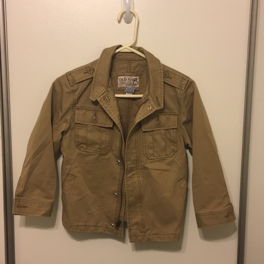 Old Navy Beige Utility Jacket